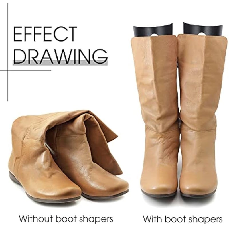 8 عبوات من حشوات شكل الحذاء الطويل للنساء والرجال - Image 4